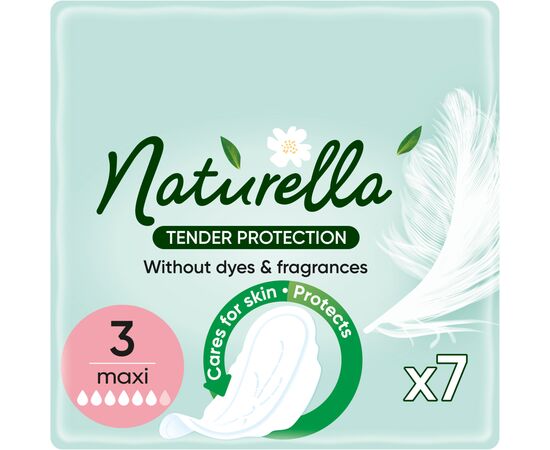 Гігієнічні прокладки Naturella Ніжний Захист Maxi (Розмір 3) 7 шт. (8700216045421)