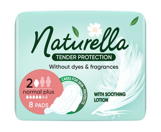 Гигиенические прокладки Naturella Нежная Защита Normal Plus (Размер 2) 8 шт. (8700216045483), изображение 2
