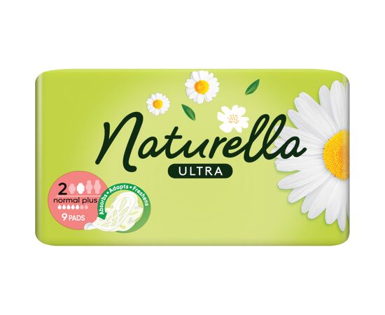 Гигиенические прокладки Naturella Ultra Normal Plus (Размер 2) 9 шт. (8006540098219), изображение 2 Гигиенические прокладки Naturella Ultra Normal Plus (Размер 2) 9 шт. (8006540098219), изображение 2