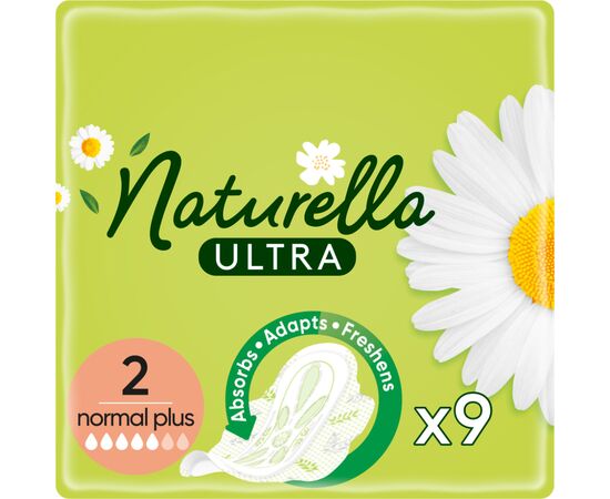Гигиенические прокладки Naturella Ultra Normal Plus (Размер 2) 9 шт. (8006540098219)