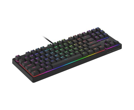 Клавиатура Hator Rockfall 2 Mecha TKL Orange USB Black (HTK-520), изображение 2 Клавиатура Hator Rockfall 2 Mecha TKL Orange USB Black (HTK-520), изображение 2