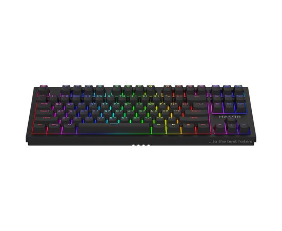 Клавиатура Hator Skyfall 2 TKL Pro Orange USB Black (HTK-750), изображение 3 Клавиатура Hator Skyfall 2 TKL Pro Orange USB Black (HTK-750), изображение 3