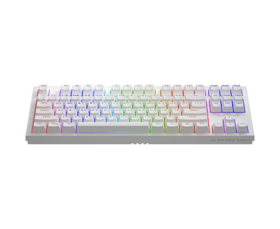Клавиатура Hator Skyfall 2 TKL Pro Orange USB White (HTK-751), изображение 3 Клавиатура Hator Skyfall 2 TKL Pro Orange USB White (HTK-751), изображение 3