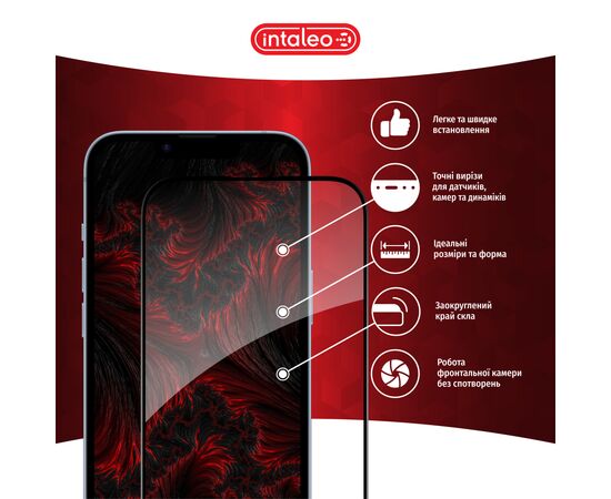 Скло захисне Intaleo Full Glue ESD Apple iPhone 14 (1283126542114), зображення 3 Скло захисне Intaleo Full Glue ESD Apple iPhone 14 (1283126542114), зображення 3