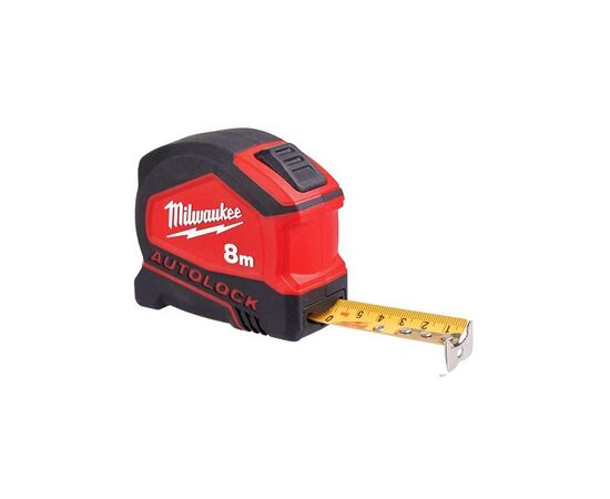 Рулетка Milwaukee Tape Measure Autolock 8м (4932464664), изображение 2