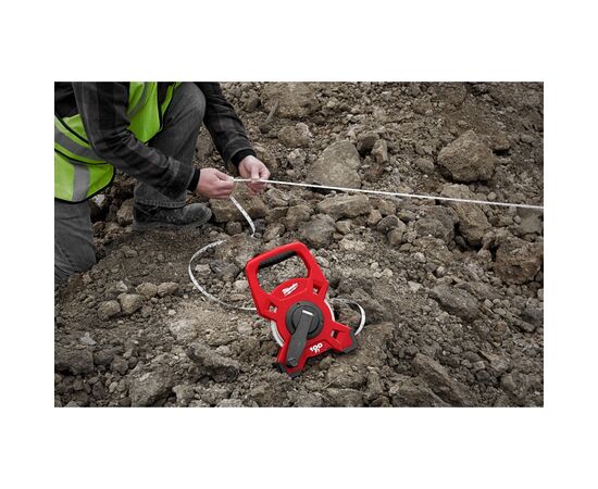 Рулетка Milwaukee из стекловолокна, 60м/200фт (48225360), изображение 4