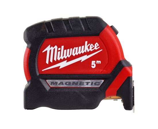 Рулетка Milwaukee магнітна PREMIUM, 5м, 27мм (4932464599), зображення 4 Рулетка Milwaukee магнітна PREMIUM, 5м, 27мм (4932464599), зображення 4