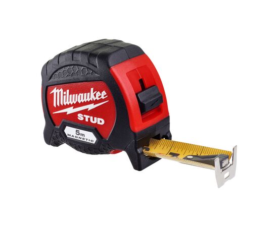 Рулетка Milwaukee магнитная STUD, 5м 33мм (4932471626)