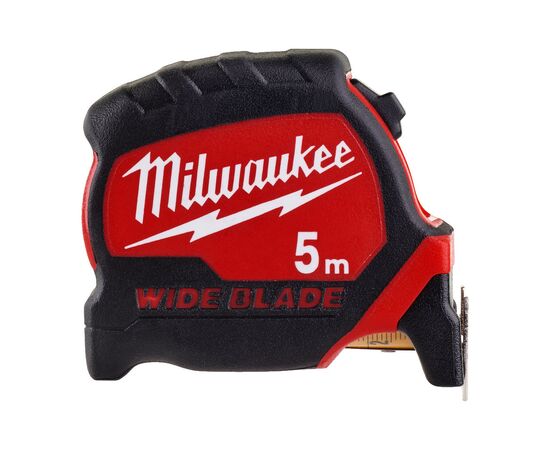 Рулетка Milwaukee WIDE BLADE, 5м 33мм (4932471815), изображение 2 Рулетка Milwaukee WIDE BLADE, 5м 33мм (4932471815), изображение 2