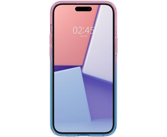Чехол для мобильного телефона Spigen Apple iPhone 15 Liquid Crystal Gradation Pink (ACS06787), изображение 2 Чехол для мобильного телефона Spigen Apple iPhone 15 Liquid Crystal Gradation Pink (ACS06787), изображение 2