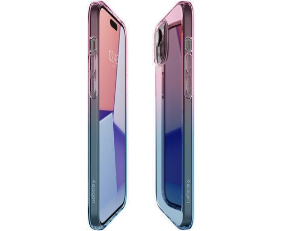 Чехол для мобильного телефона Spigen Apple iPhone 15 Liquid Crystal Gradation Pink (ACS06787), изображение 5 Чехол для мобильного телефона Spigen Apple iPhone 15 Liquid Crystal Gradation Pink (ACS06787), изображение 5
