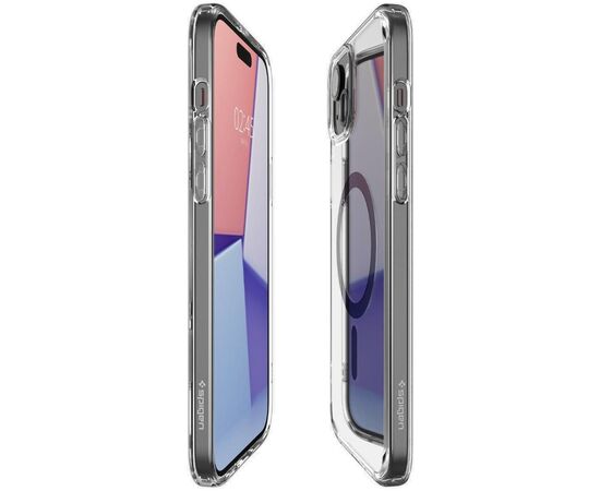 Чехол для мобильного телефона Spigen Apple iPhone 15 Plus Ultra Hybrid MagFit Black (ACS06661), изображение 9 Чехол для мобильного телефона Spigen Apple iPhone 15 Plus Ultra Hybrid MagFit Black (ACS06661), изображение 9