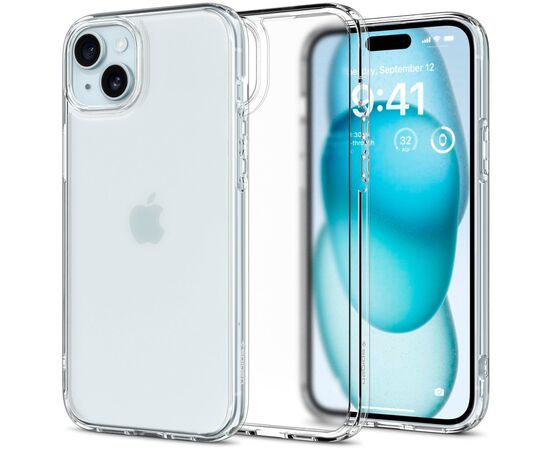 Чехол для мобильного телефона Spigen Apple iPhone 15 Plus Ultra Hybrid Frost Clear (ACS06655), изображение 2