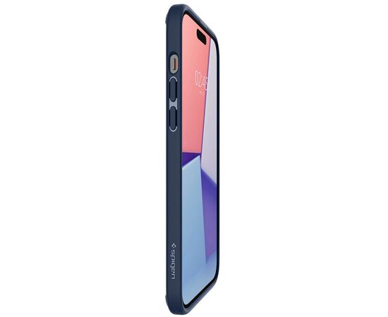 Чехол для мобильного телефона Spigen Apple iPhone 15 Plus Ultra Hybrid Navy Blue (ACS06659), изображение 4 Чехол для мобильного телефона Spigen Apple iPhone 15 Plus Ultra Hybrid Navy Blue (ACS06659), изображение 4