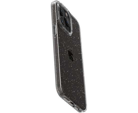 Чехол для мобильного телефона Spigen Apple iPhone 15 Pro Liquid Crystal Glitter Crystal Quartz (ACS06701), изображение 5 Чехол для мобильного телефона Spigen Apple iPhone 15 Pro Liquid Crystal Glitter Crystal Quartz (ACS06701), изображение 5
