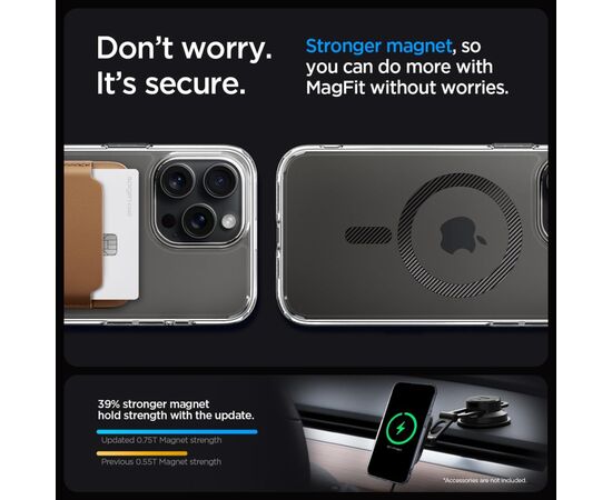 Чехол для мобильного телефона Spigen Apple iPhone 15 Pro Max Ultra Hybrid MagFit Carbon Fiber (ACS06578), изображение 8 Чехол для мобильного телефона Spigen Apple iPhone 15 Pro Max Ultra Hybrid MagFit Carbon Fiber (ACS06578), изображение 8
