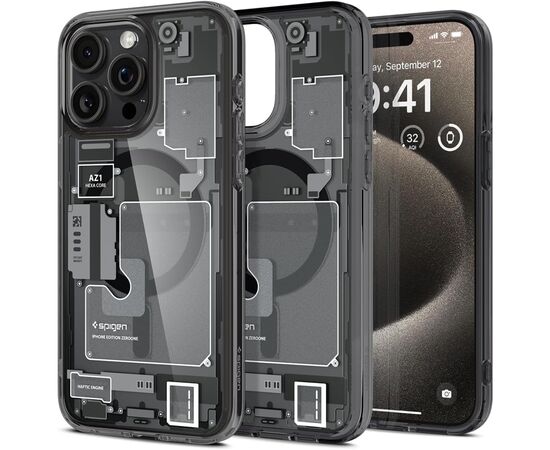 Чехол для мобильного телефона Spigen Apple iPhone 15 Pro Max Ultra Hybrid MagFit Zero One (ACS06582), изображение 2 Чехол для мобильного телефона Spigen Apple iPhone 15 Pro Max Ultra Hybrid MagFit Zero One (ACS06582), изображение 2