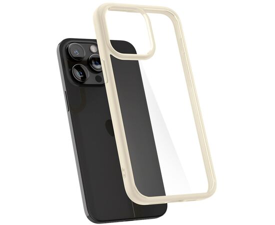 Чехол для мобильного телефона Spigen Apple iPhone 15 Pro Max Ultra Hybrid Mute Beige (ACS06571), изображение 5 Чехол для мобильного телефона Spigen Apple iPhone 15 Pro Max Ultra Hybrid Mute Beige (ACS06571), изображение 5