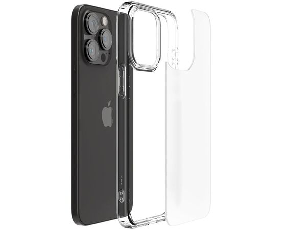 Чехол для мобильного телефона Spigen Apple iPhone 15 Pro Max Ultra Hybrid Frost Clear (ACS06567), изображение 4 Чехол для мобильного телефона Spigen Apple iPhone 15 Pro Max Ultra Hybrid Frost Clear (ACS06567), изображение 4