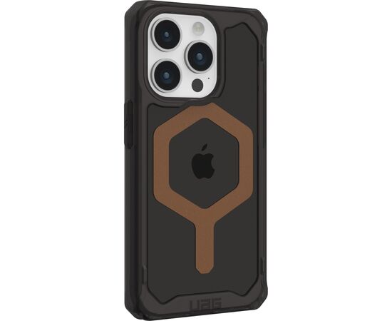 Чехол для мобильного телефона UAG Apple Iphone 15 Pro Plyo Magsafe Black/Bronze (114286114085), изображение 9