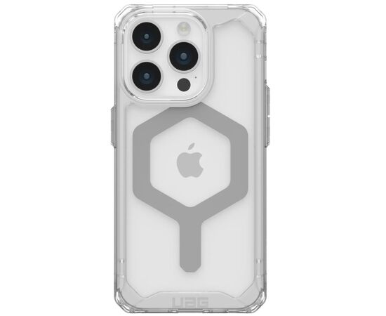Чехол для мобильного телефона UAG Apple Iphone 15 Pro Plyo Magsafe Ice/Silver (114286114333)