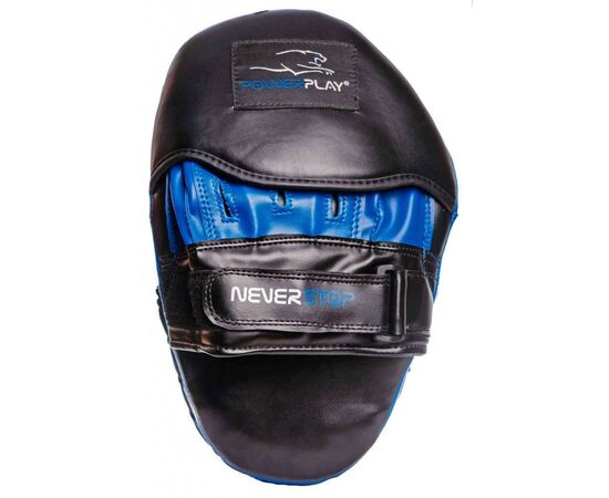 Лапы боксерские PowerPlay 3051 PU Black/Blue (PP_3051_Blue), изображение 3 Лапы боксерские PowerPlay 3051 PU Black/Blue (PP_3051_Blue), изображение 3