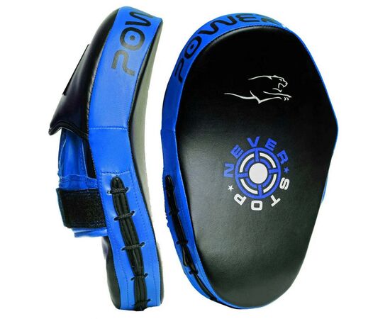 Лапи боксерські PowerPlay 3051 PU Black/Blue (PP_3051_Blue)