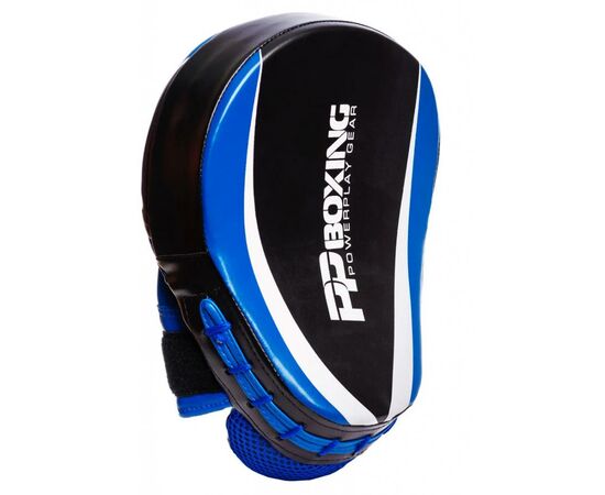 Лапы боксерские PowerPlay 3050 PU Black/Blue (PP_3050_Blue), изображение 4 Лапы боксерские PowerPlay 3050 PU Black/Blue (PP_3050_Blue), изображение 4