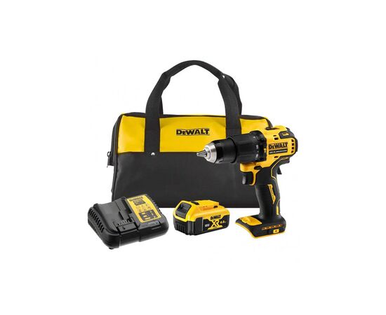 Шуруповерт DeWALT XR Li-Ion 18V, 4Ah, 65 Нм, кейс (DCD709M1)