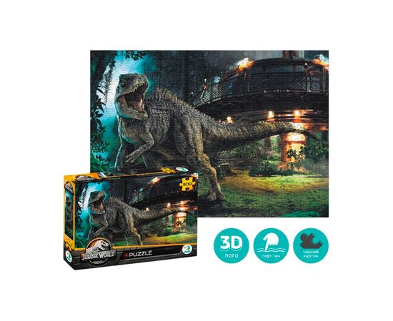 Пазл DoDo на 500 элементов Jurassic World (200446), изображение 3 Пазл DoDo на 500 элементов Jurassic World (200446), изображение 3