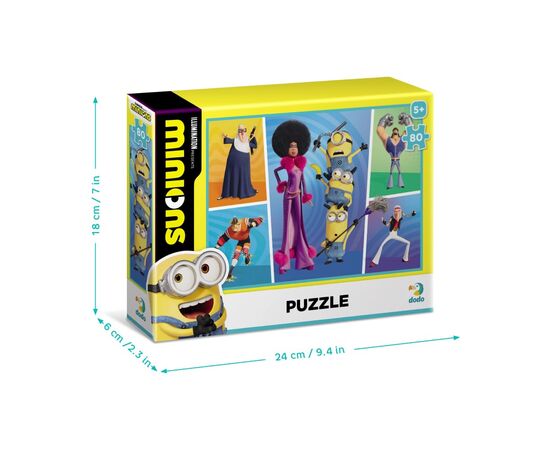 Пазл DoDo на 80 элементов Minions (200363), изображение 5 Пазл DoDo на 80 элементов Minions (200363), изображение 5