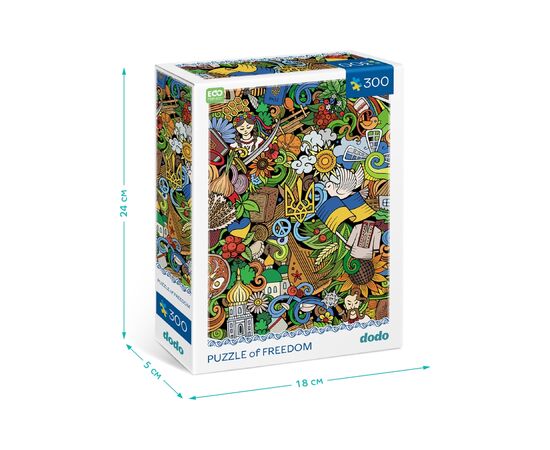 Пазл DoDo Украинское настроение (300587), изображение 4 Пазл DoDo Украинское настроение (300587), изображение 4