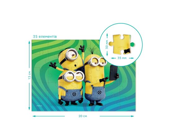 Пазл DoDo мини Minions (200360), изображение 4 Пазл DoDo мини Minions (200360), изображение 4