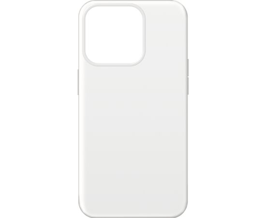 Чехол для мобильного телефона MAKE Apple iPhone 15 Pro Silicone White (MCL-AI15PWH)