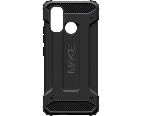 Чехол для мобильного телефона MAKE Xiaomi Redmi 12C Panzer Black (MCN-XR12CBK)
