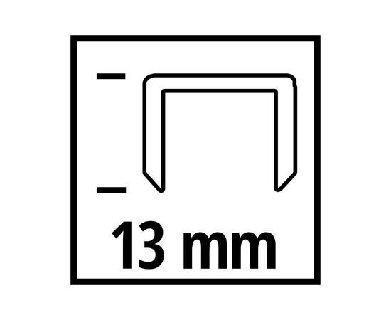 Скобы для строительного степлера Einhell 5.7х13мм, 3000шт. (4137850), изображение 3
