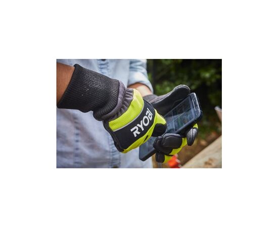 Защитные перчатки Ryobi RAC258L, для работы с цепной пилой, влагозащита, р. L (5132005711), изображение 5