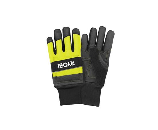 Защитные перчатки Ryobi RAC258L, для работы с цепной пилой, влагозащита, р. L (5132005711)