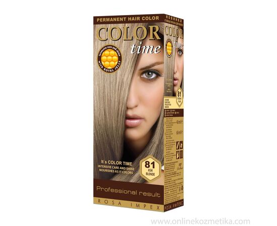 Фарба для волосся Color Time 81 - Попелясто-русявий (3800010502603)