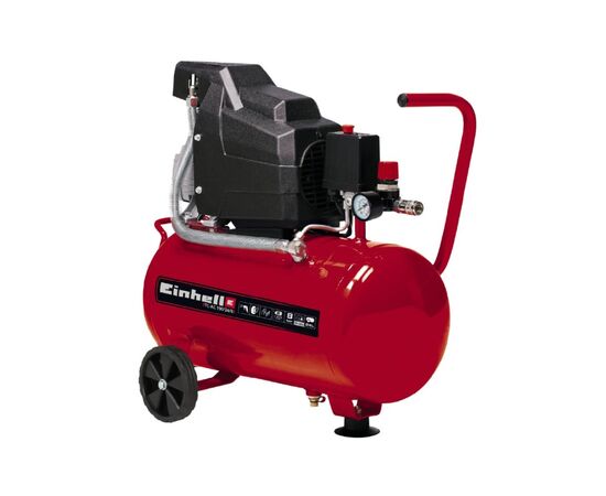 Компресор Einhell TC-AC 190/24/8, 1500Вт, 24л, 160л/хв, 8бар (4007325)