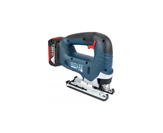 Электролобзик Bosch GST 185-LI, 18В, 4Ач, 0-3500 об/мин, ход 26мм, кейс (0.601.5B3.023), изображение 2 Электролобзик Bosch GST 185-LI, 18В, 4Ач, 0-3500 об/мин, ход 26мм, кейс (0.601.5B3.023), изображение 2