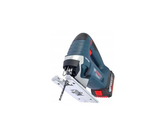 Электролобзик Bosch GST 185-LI, 18В, 4Ач, 0-3500 об/мин, ход 26мм, кейс (0.601.5B3.023), изображение 7 Электролобзик Bosch GST 185-LI, 18В, 4Ач, 0-3500 об/мин, ход 26мм, кейс (0.601.5B3.023), изображение 7