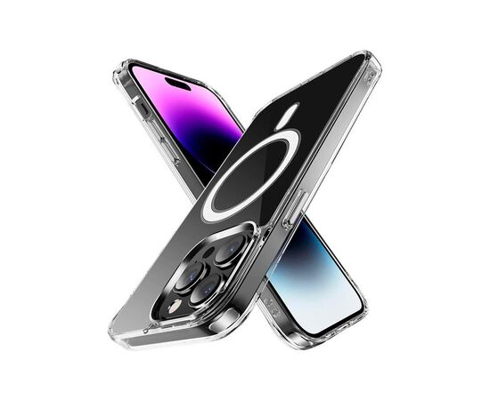 Чехол для мобильного телефона 2E Basic Apple iPhone 15 Transparent MagSafe Cover Clear (2E-IPH-15-OCLS-CL)