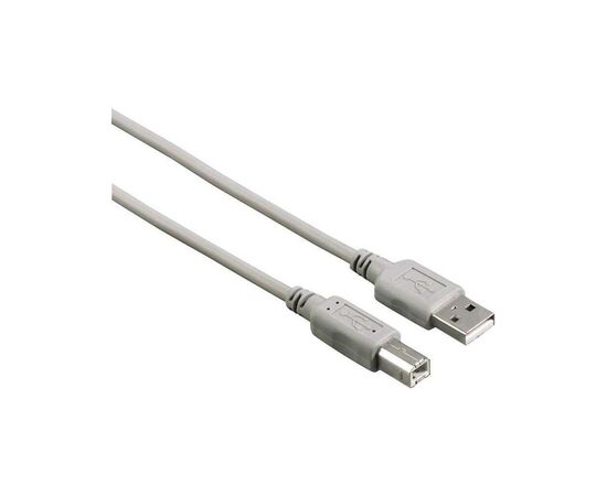 Кабель для принтера USB 2.0 AM/BM 1.5m Hama (00200900)