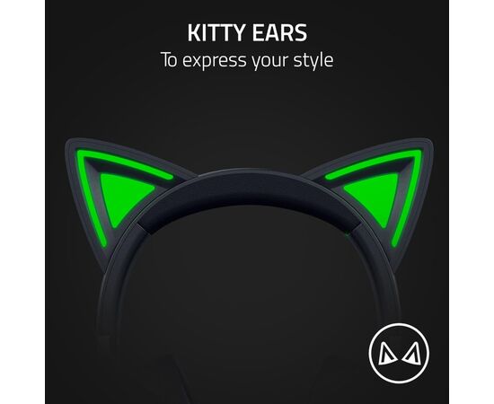 Наушники Razer Kraken Kitty V2 Black (RZ04-04730100-R3M1), изображение 5 Наушники Razer Kraken Kitty V2 Black (RZ04-04730100-R3M1), изображение 5