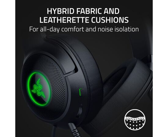 Наушники Razer Kraken Kitty V2 Black (RZ04-04730100-R3M1), изображение 8 Наушники Razer Kraken Kitty V2 Black (RZ04-04730100-R3M1), изображение 8