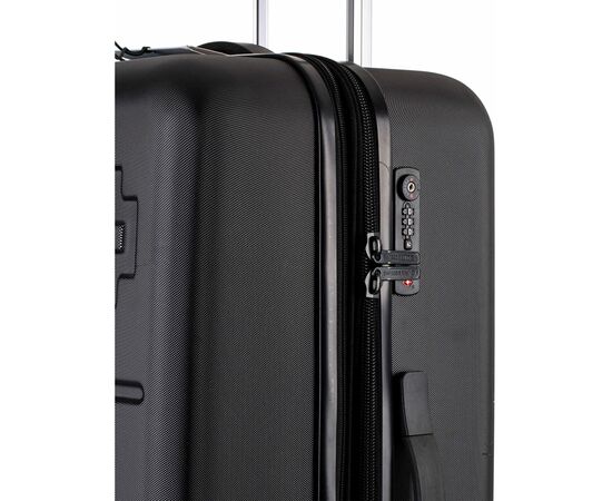 Чемодан Swissbrand Berlin M Black (SWB_LHBER001M), изображение 4 Чемодан Swissbrand Berlin M Black (SWB_LHBER001M), изображение 4