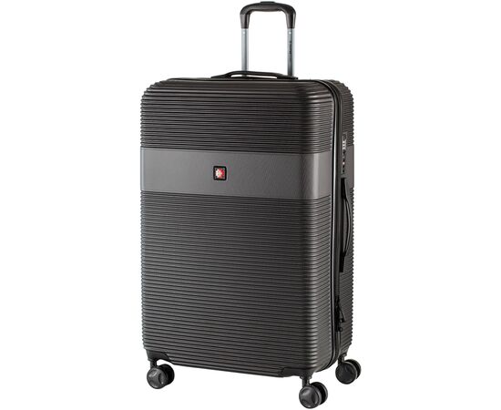 Чемодан Swissbrand Cairo M Black (SWB_LHCAI001M)
