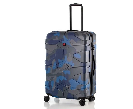 Чемодан Swissbrand Drone 2.0 M Camo Blue (SWB_LH21DRO2601M)