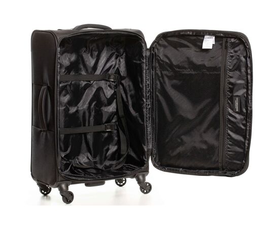 Чемодан Swissbrand Hamilton M Black (SWB_LLHAM001M), изображение 3 Чемодан Swissbrand Hamilton M Black (SWB_LLHAM001M), изображение 3